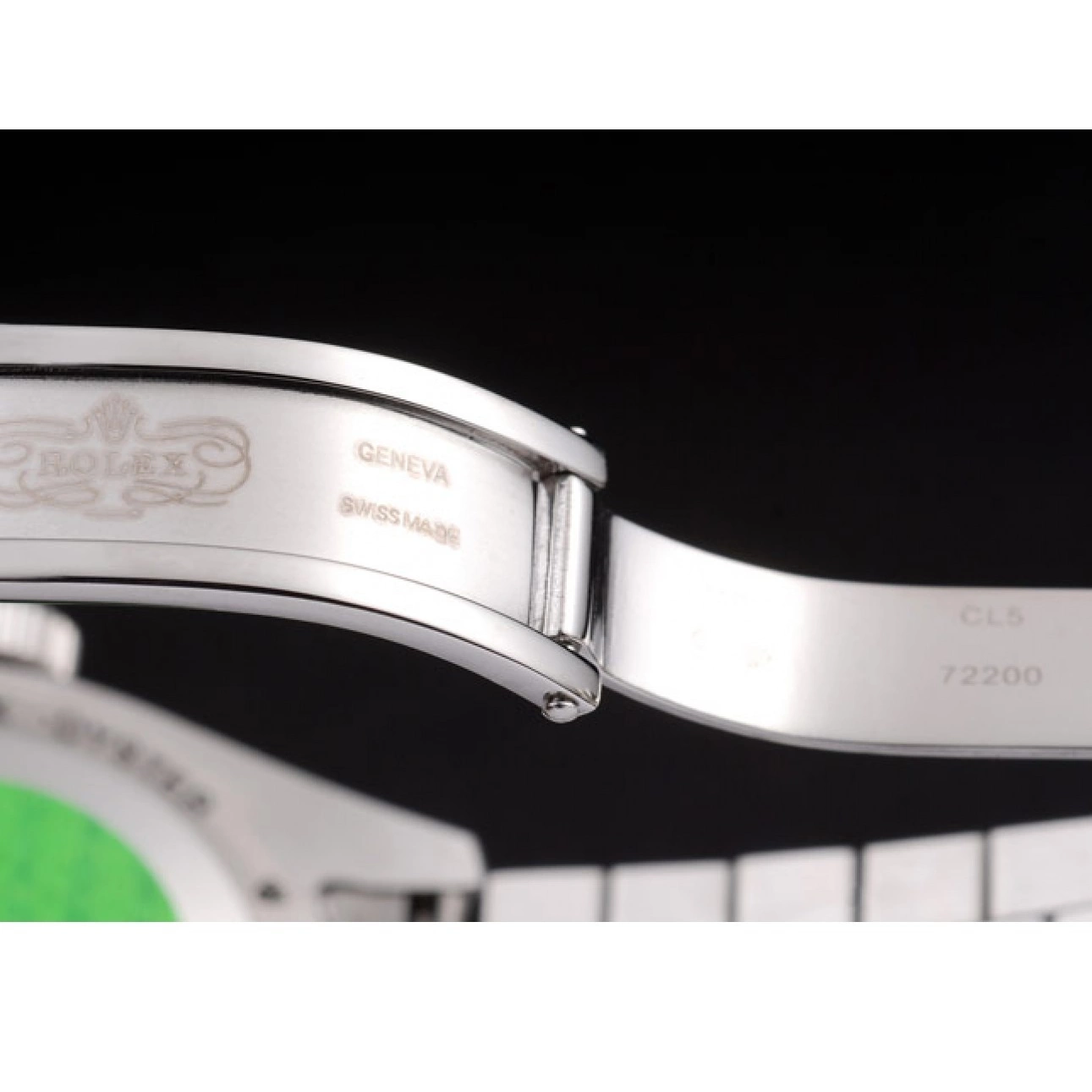 Aaa fake watches Dial White Rolex Stainless Day-Date Polished Steel 0710